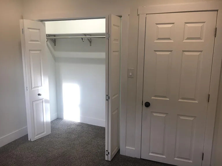 Main bedroom and closet.
