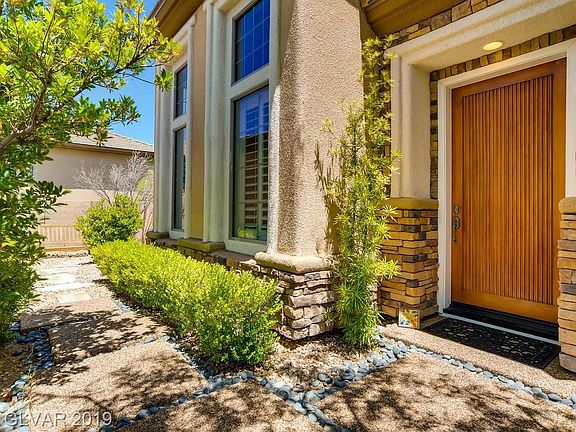 Gated courtyard entry
