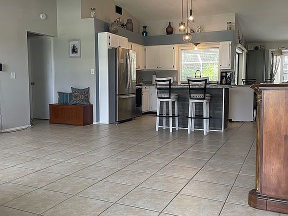 Living room entry view 