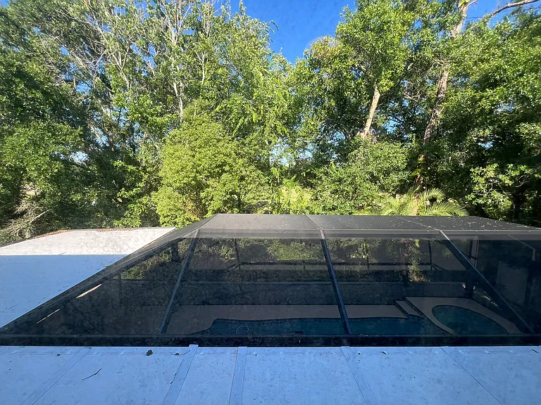 Master Bedroom Backyard View