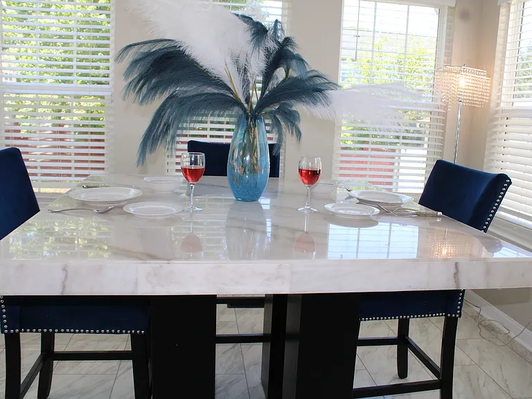 Kitchen table and chairs included
