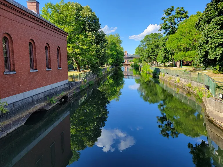 pleasant walks around the canals and river