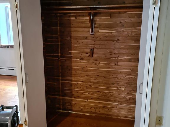 Large cedar closet