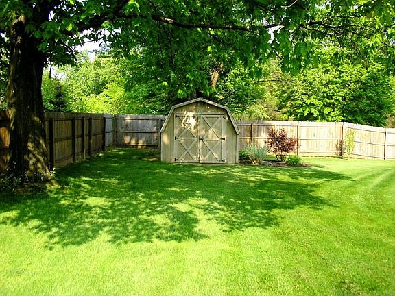 FENCED BACK YARD/SHED
