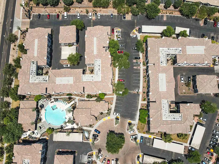 Zone Luxe, Glendale, AZ, Aerial View