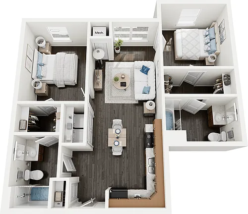 Floor plan B1