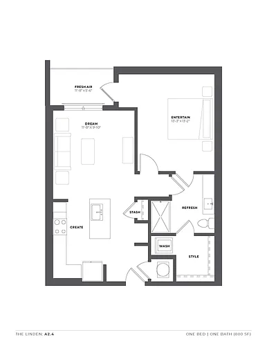 Floor plan A24