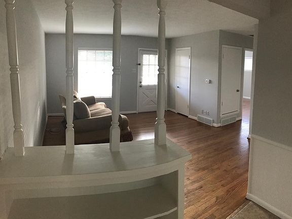 Living area wood floors