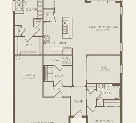 First Floor 2 br 2 ba