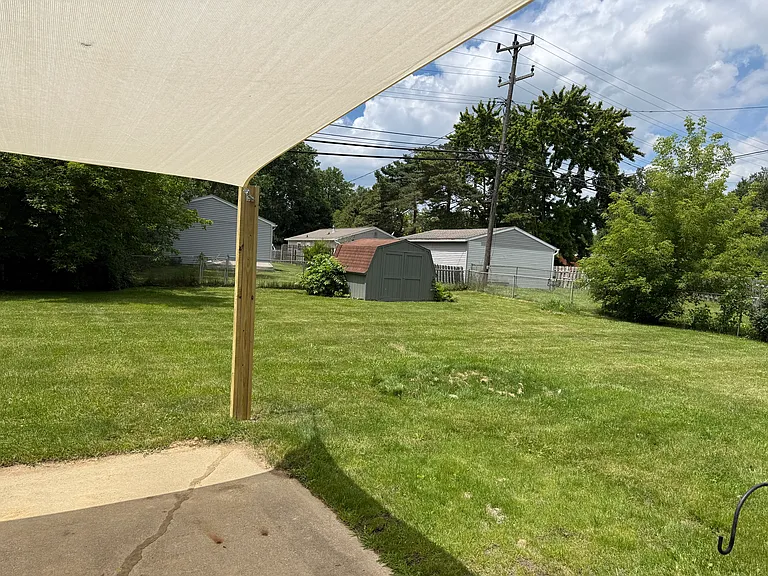 Rear Yard and Shed