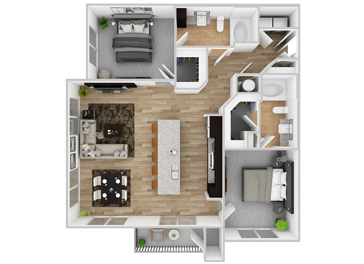 Floor plan C3B