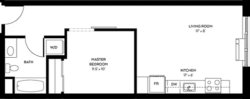 Floor plan OA3