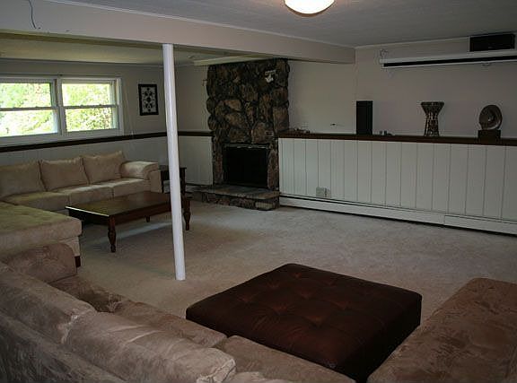 Family room big enough for 2 seating areas
