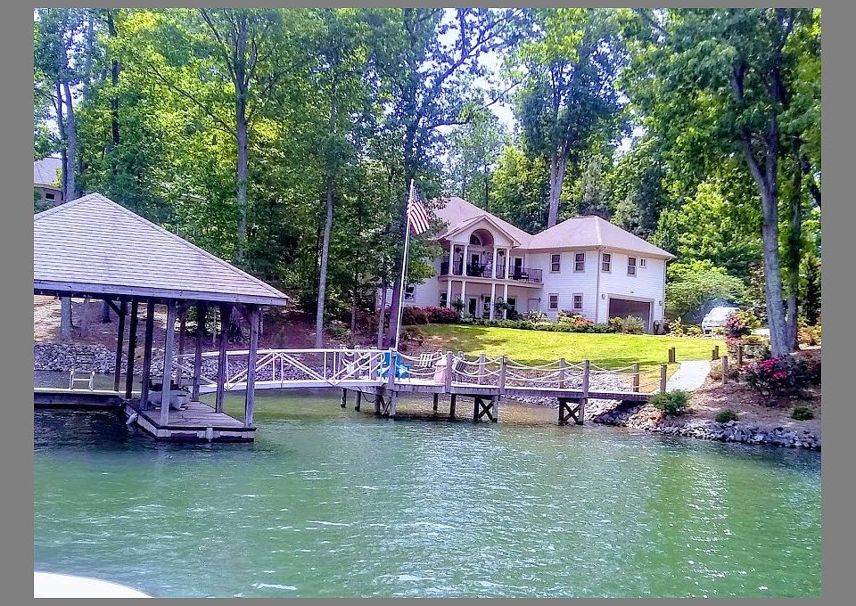 House view from lake