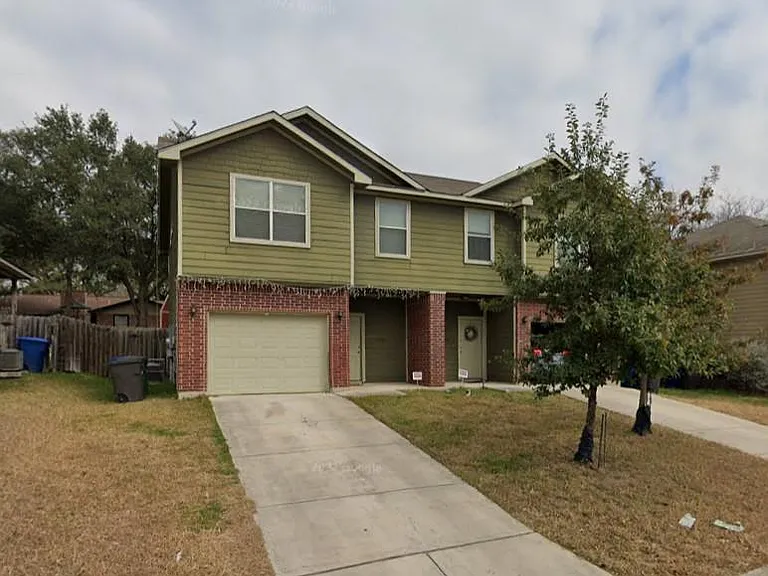 Front of townhouse