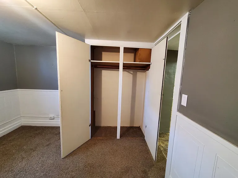 Bedroom #1 built-in closet.