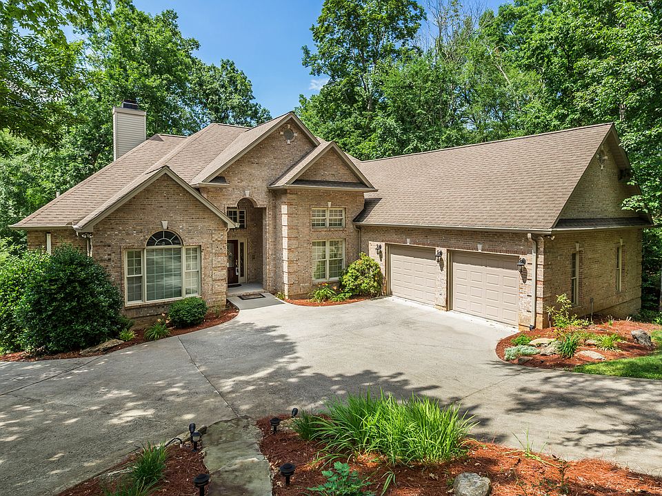 Brick Lakefront Home