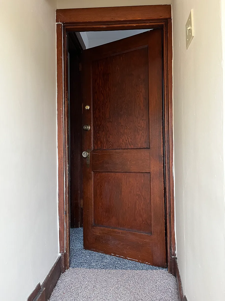 Interior entry door (approaching from stairs) - 532 Atlantic Ave #3