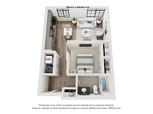 Floor plan Falcon