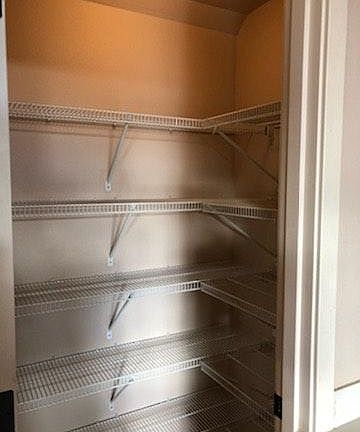 walk in pantry in kitchen