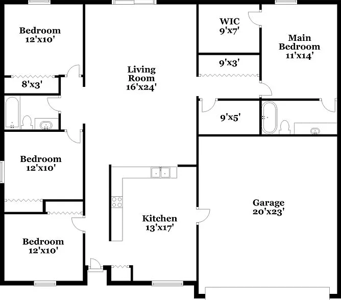 4 bed, 2.0 bath, 1710 sqft, $2,010 — Photo 2