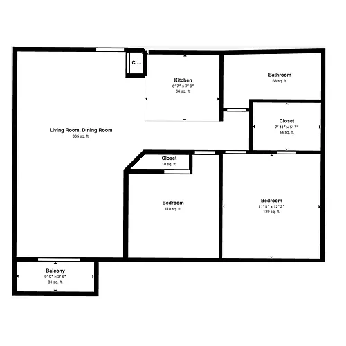 Floor plan Birch - R