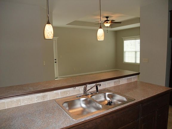 Counter seating at the modern kitchen