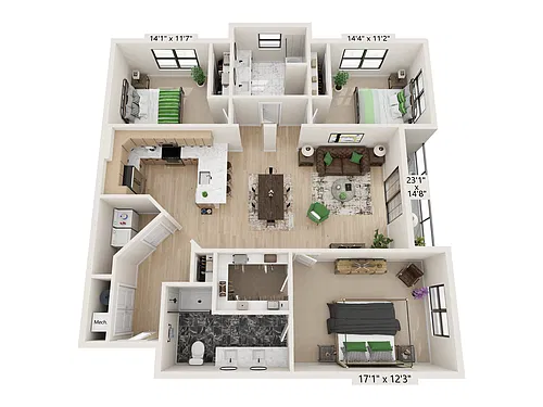 Floor plan The Utopia