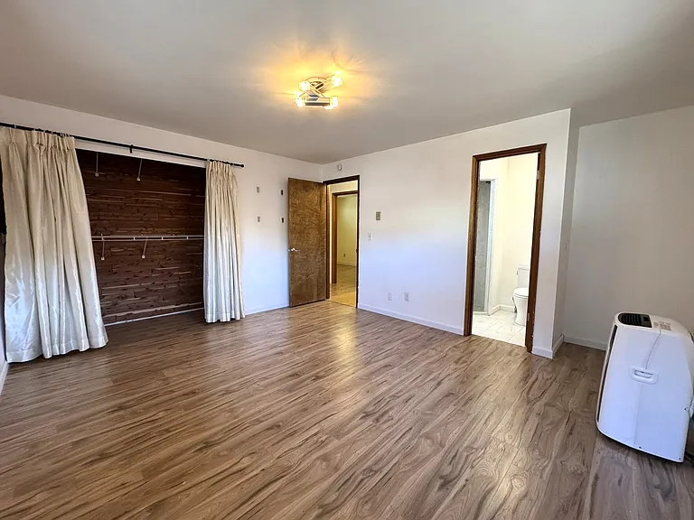 Primary bedroom with cedar lined closet
