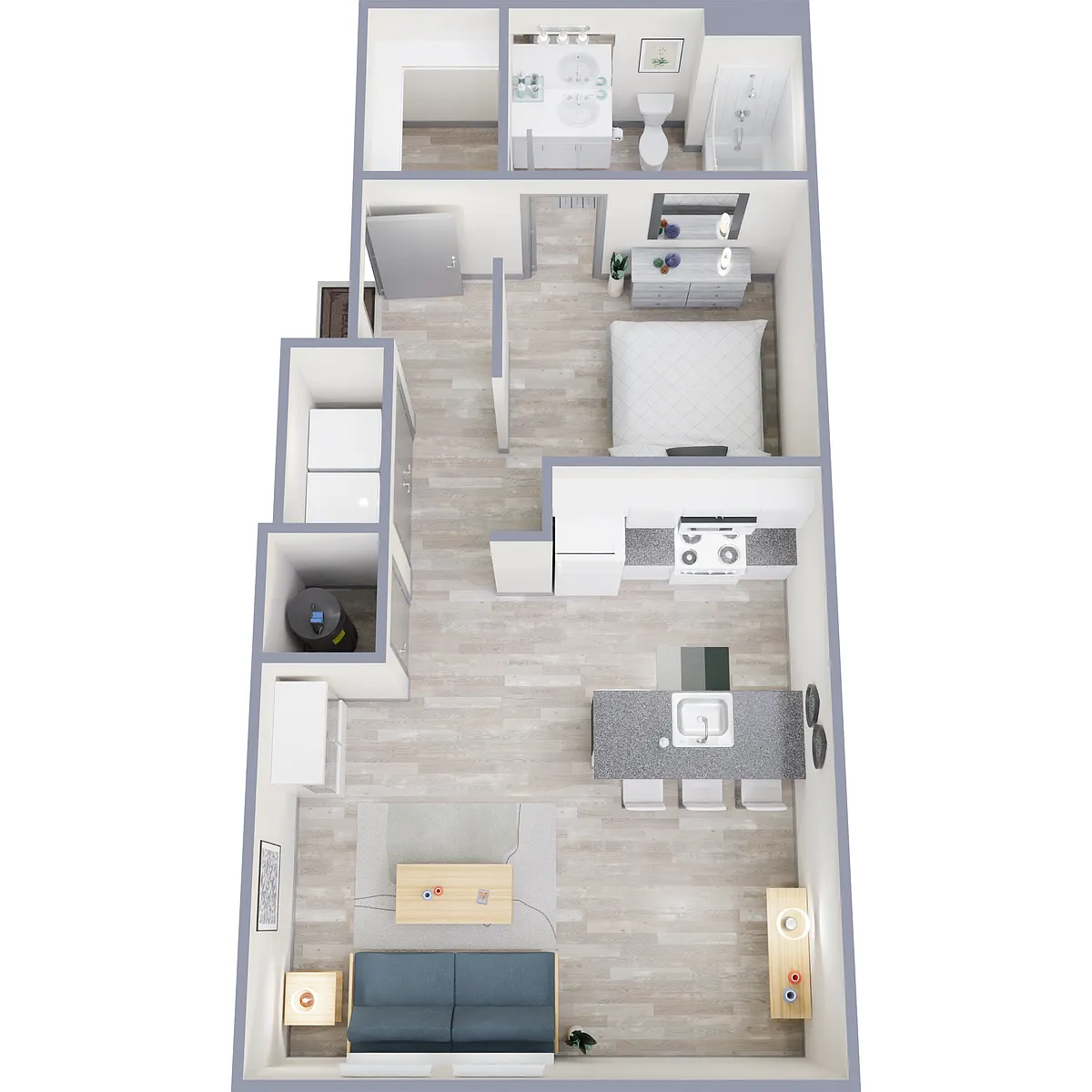 Floor plan Alcott Terrace
