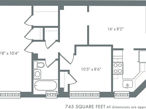 2nd image of 655 E 14th St APT 7G