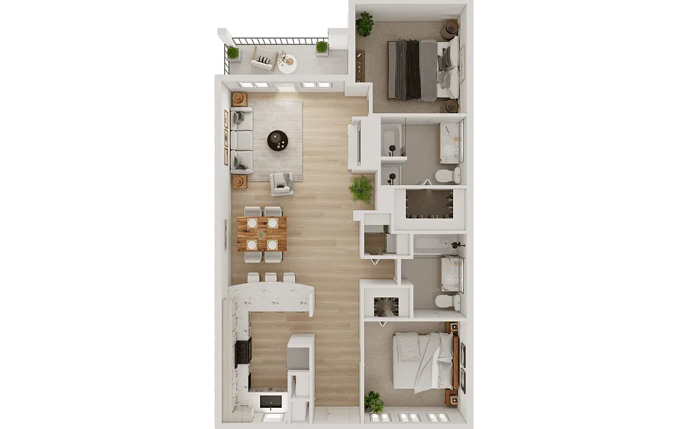 Floor plan B2K