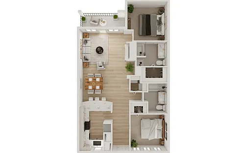 Floor plan B2K