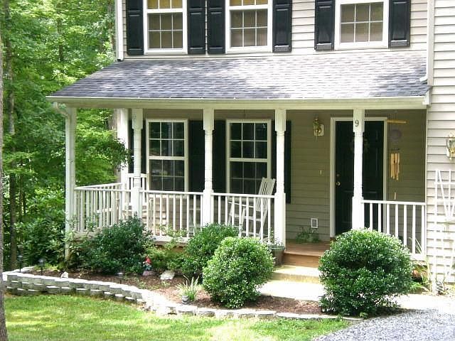 Covered front porch