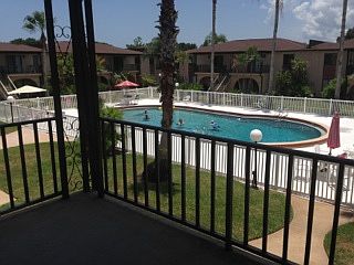 Steps off Balcony to Pool!