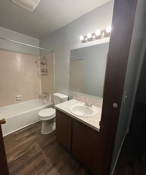 bathroom, tub and shower
