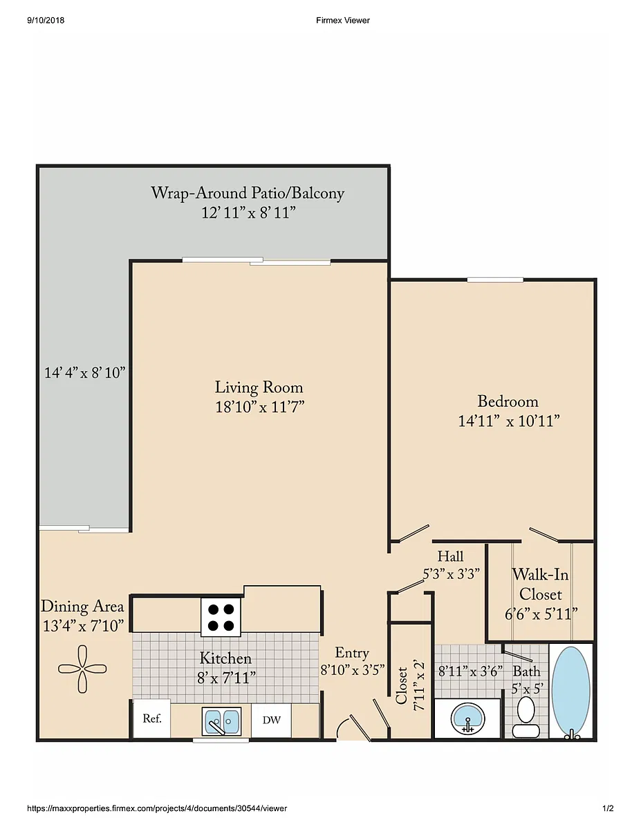 Floor plan GA3