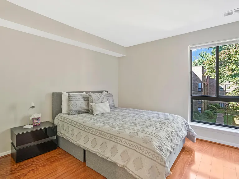 Bright bedroom or office