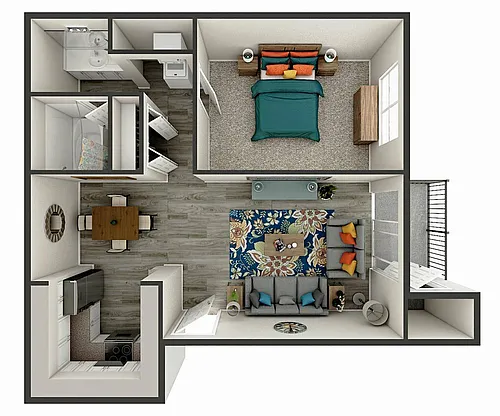 Floor plan Steamboat