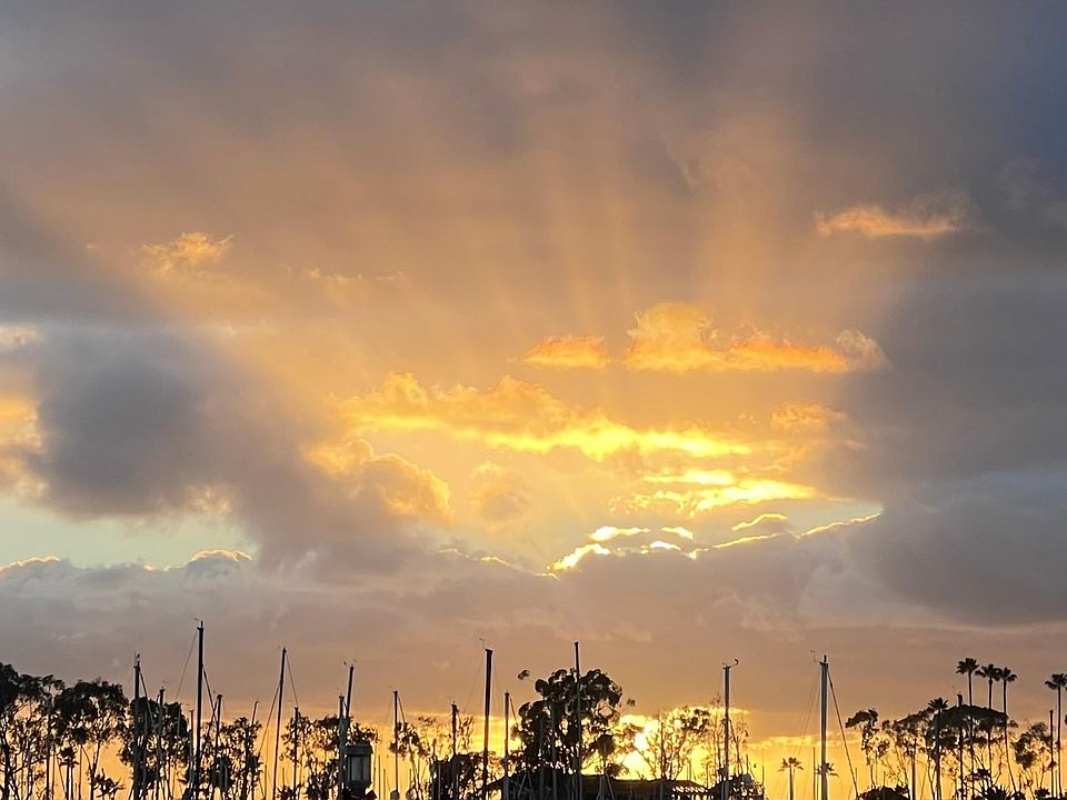 Sunset at Dana Point Harbor, spectacular!