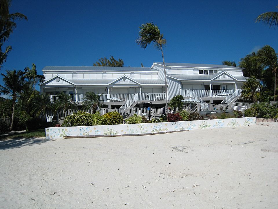 condo complex from private beach