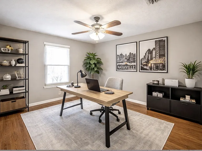 Second Bedroom shown virtually staged