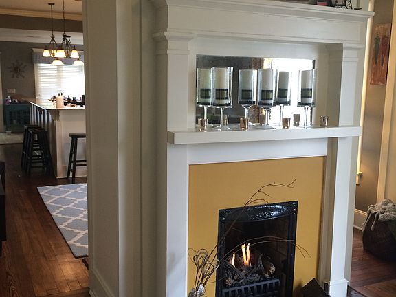 Double Sided Fireplace