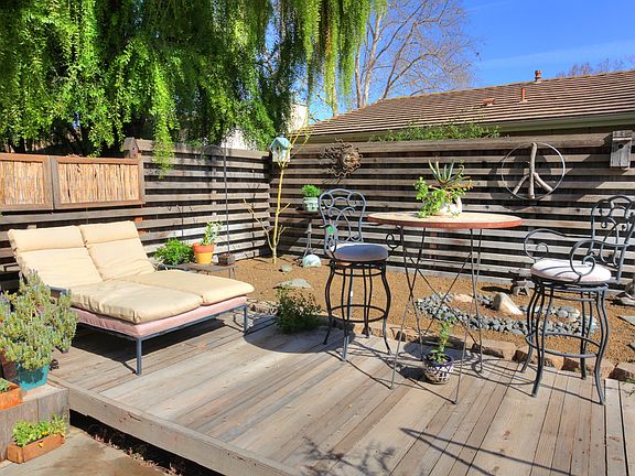Redwood deck