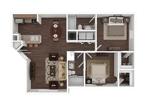 Floor plan 2X2