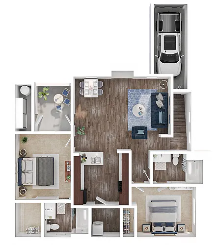 Floor plan B2