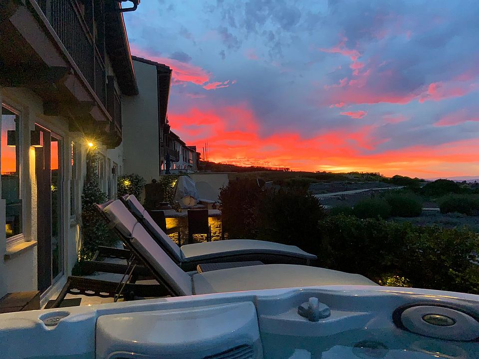 Just another sunset from the hot tub!