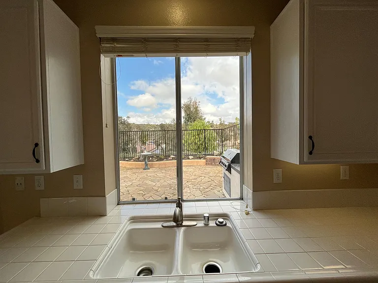 Enjoy the georgous view from your kitchen window