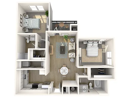 Floor plan B1-A