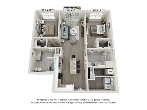 Floor plan The Archway C